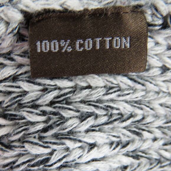 J. McLaughlin Gray Tweed Fringe Herringbone Jacket Cardigan with Pockets XL - Picture 5 of 5